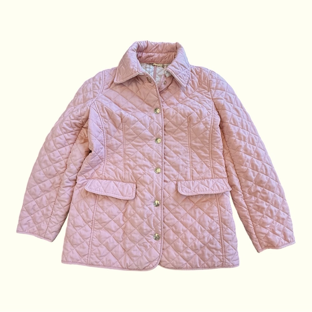 Chico’s Quilted Barn Coat Jacket Size 4/6